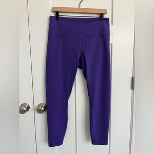 Lululemon Wunder Train HR Tight Everlux LW5CQDS Charged Indigo Size 14